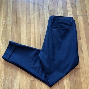 NN.07 Men's Size 32-24 Blue Flat Front Khaki Capri Pants,Cuffed,100% Cotton,MINT